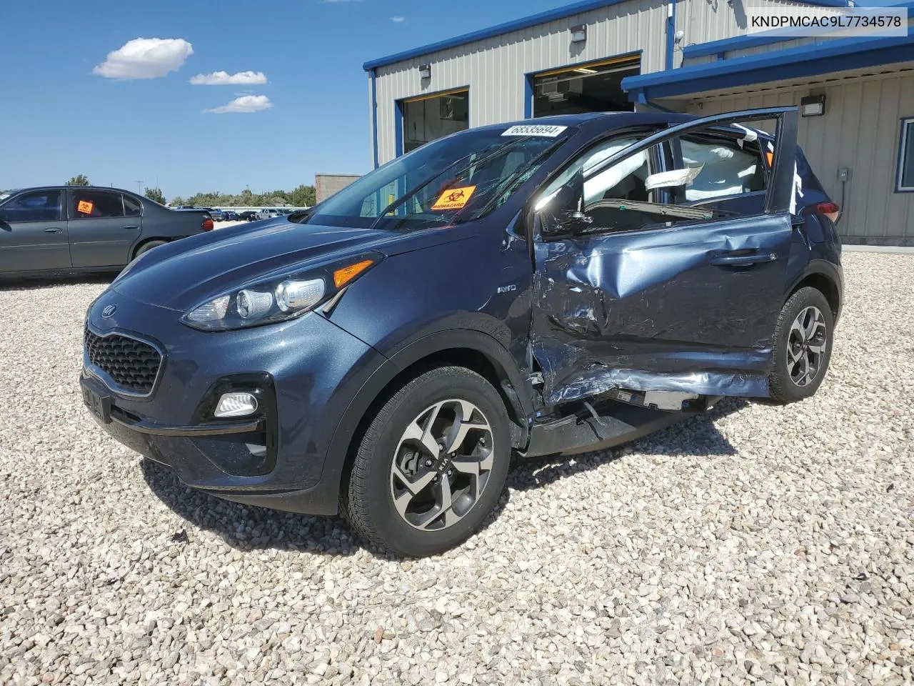 KNDPMCAC9L7734578 2020 Kia Sportage Lx