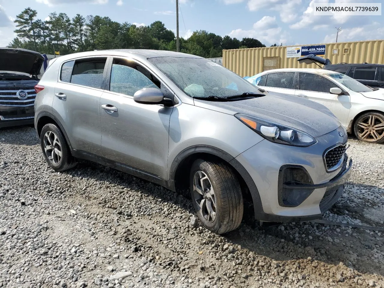 2020 Kia Sportage Lx VIN: KNDPM3AC6L7739639 Lot: 68664714