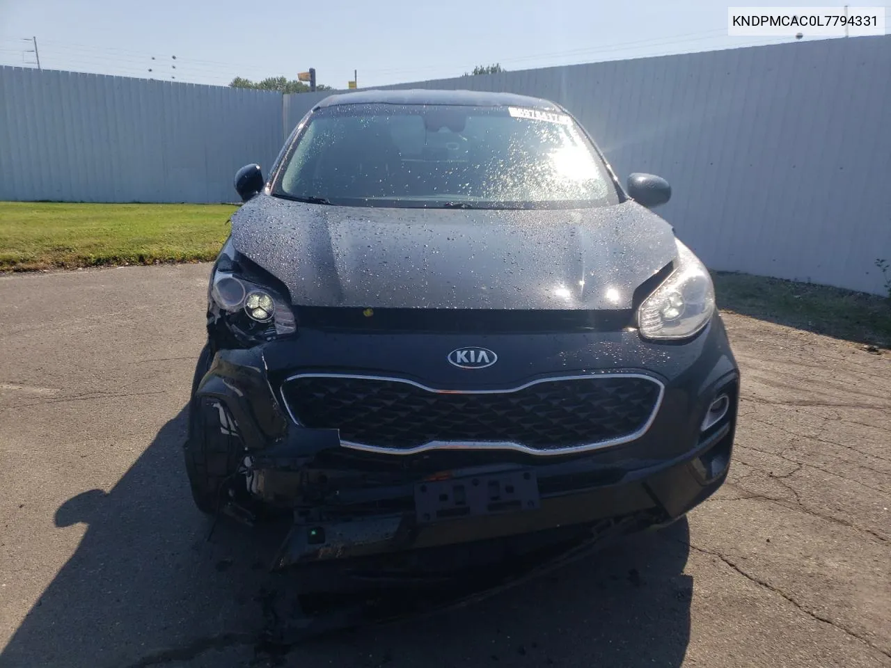 2020 Kia Sportage Lx VIN: KNDPMCAC0L7794331 Lot: 69784174