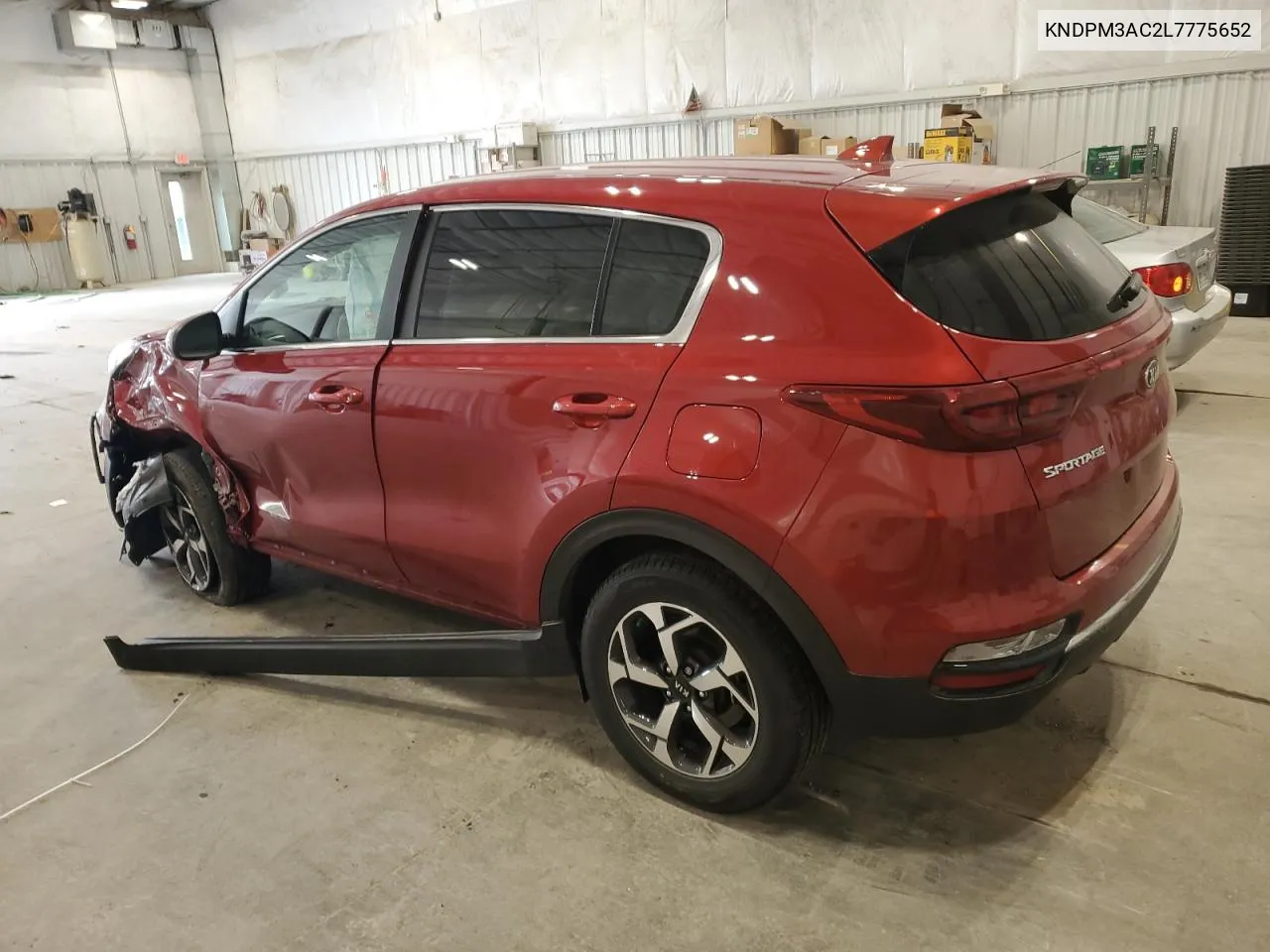 2020 Kia Sportage Lx VIN: KNDPM3AC2L7775652 Lot: 69885234