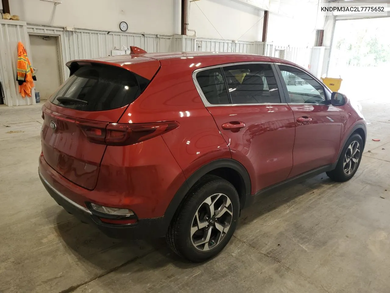 2020 Kia Sportage Lx VIN: KNDPM3AC2L7775652 Lot: 69885234