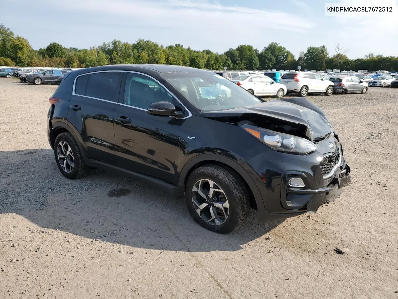 KNDPMCAC8L7672512 2020 Kia Sportage Lx