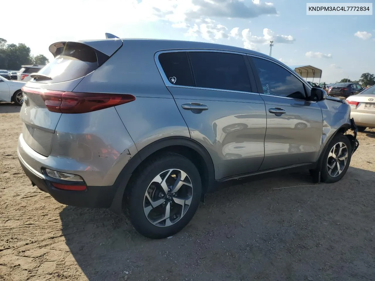 2020 Kia Sportage Lx VIN: KNDPM3AC4L7772834 Lot: 71979074