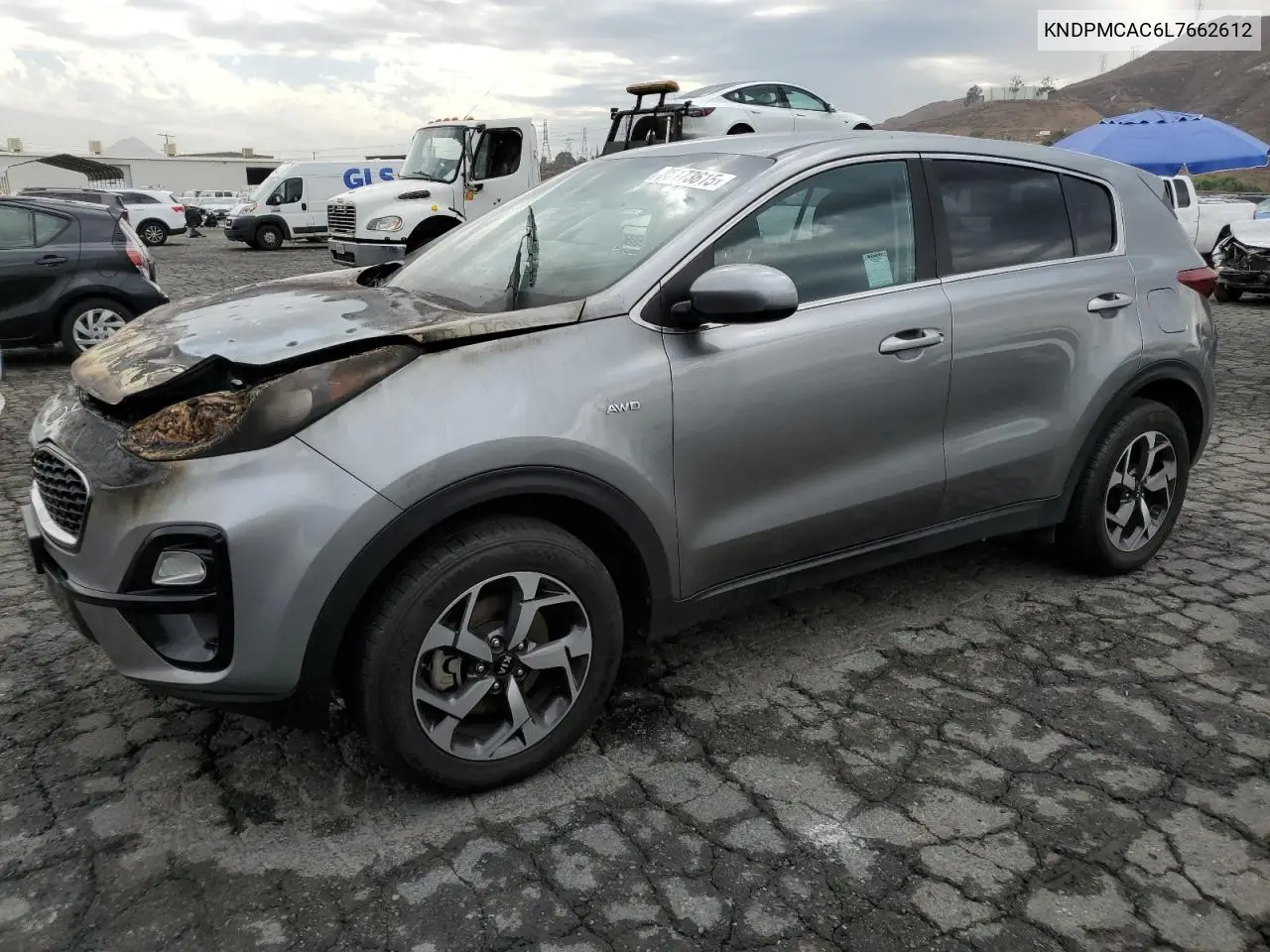 KNDPMCAC6L7662612 2020 Kia Sportage Lx