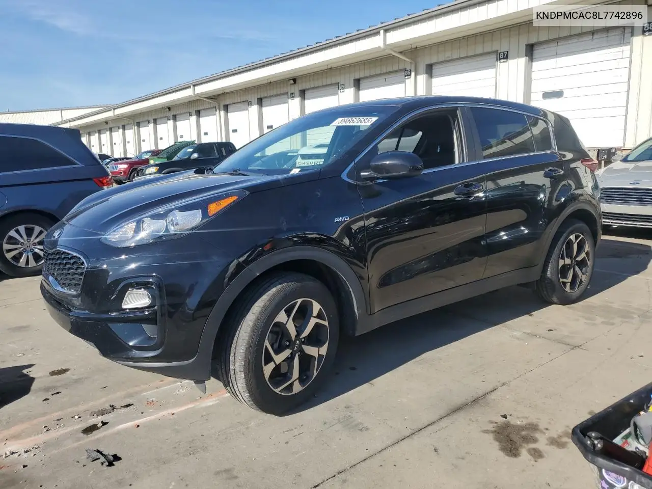KNDPMCAC8L7742896 2020 Kia Sportage Lx