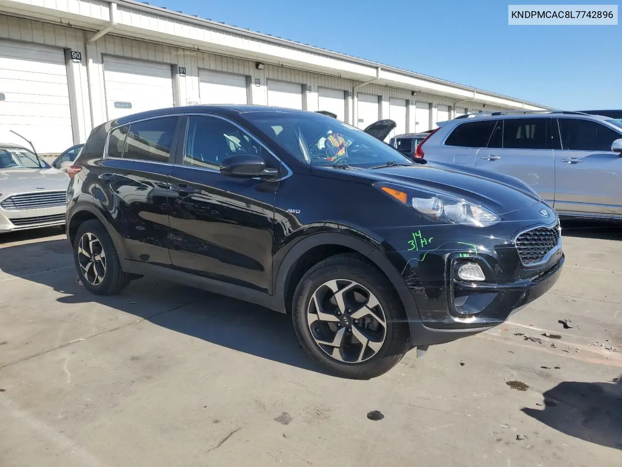 KNDPMCAC8L7742896 2020 Kia Sportage Lx