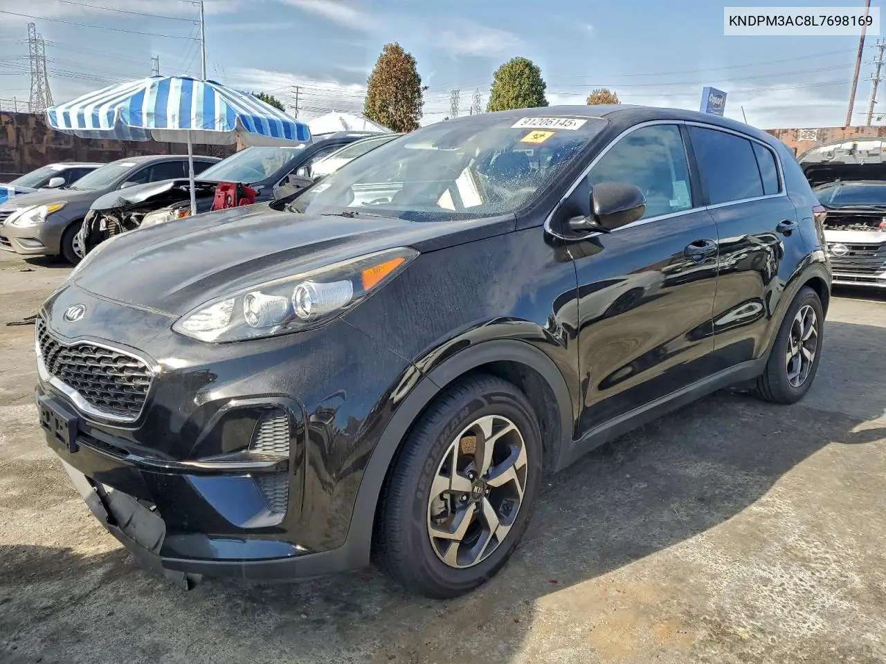 KNDPM3AC8L7698169 2020 Kia Sportage Lx