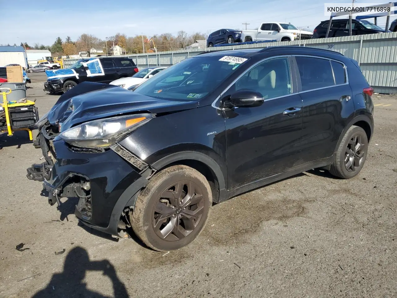 KNDP6CAC0L7716898 2020 Kia Sportage S