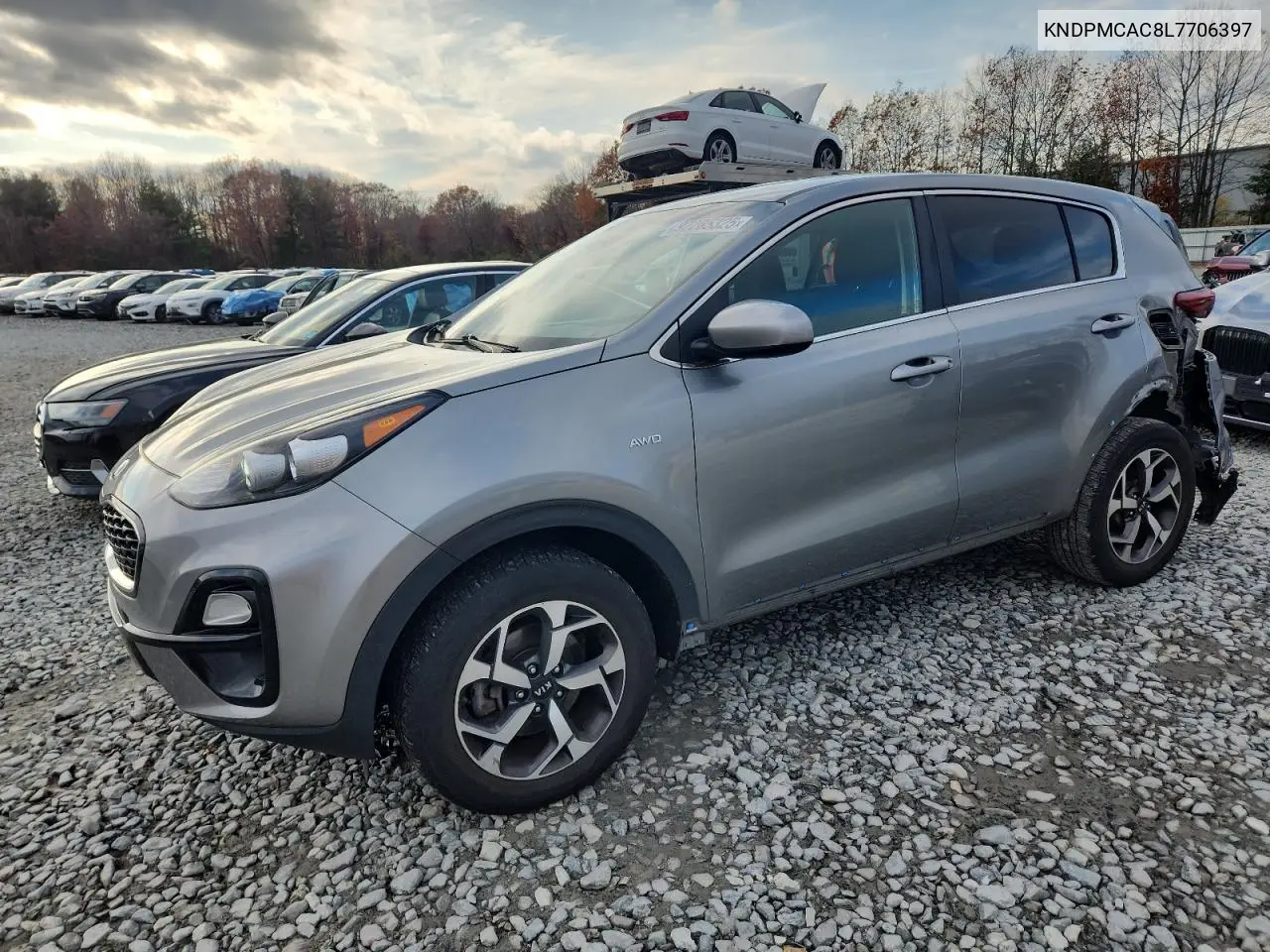 KNDPMCAC8L7706397 2020 Kia Sportage Lx