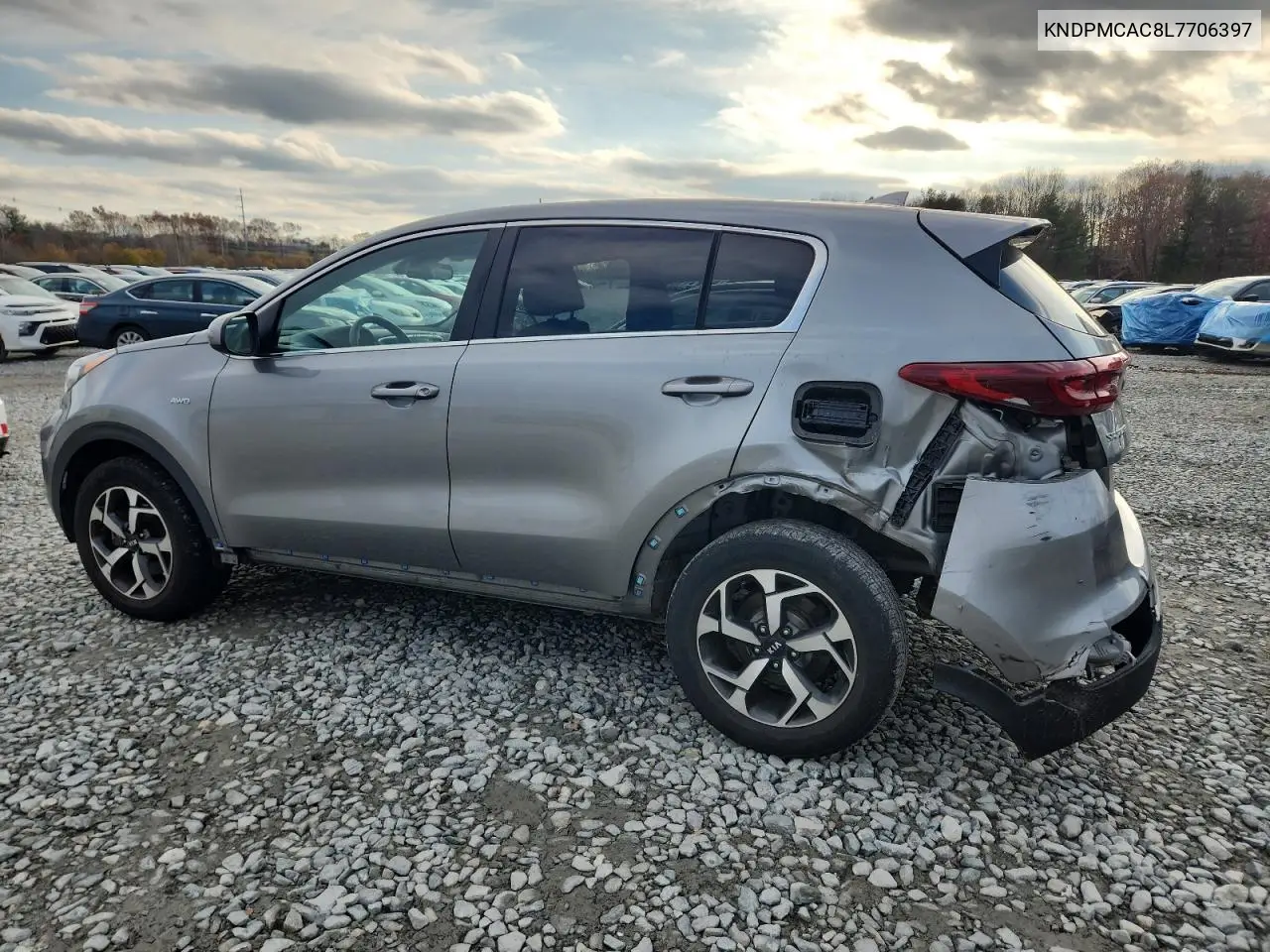 KNDPMCAC8L7706397 2020 Kia Sportage Lx