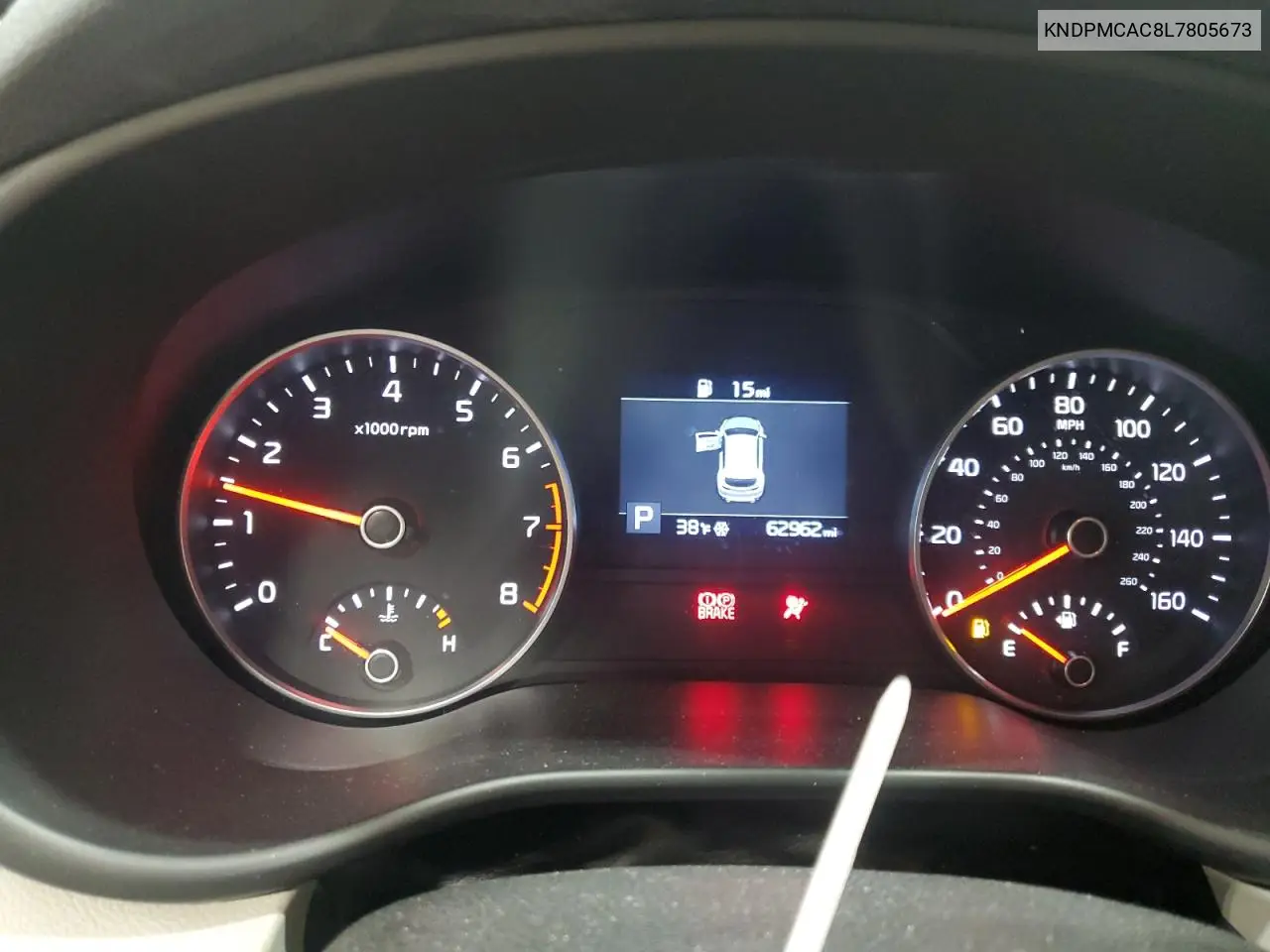 KNDPMCAC8L7805673 2020 Kia Sportage Lx