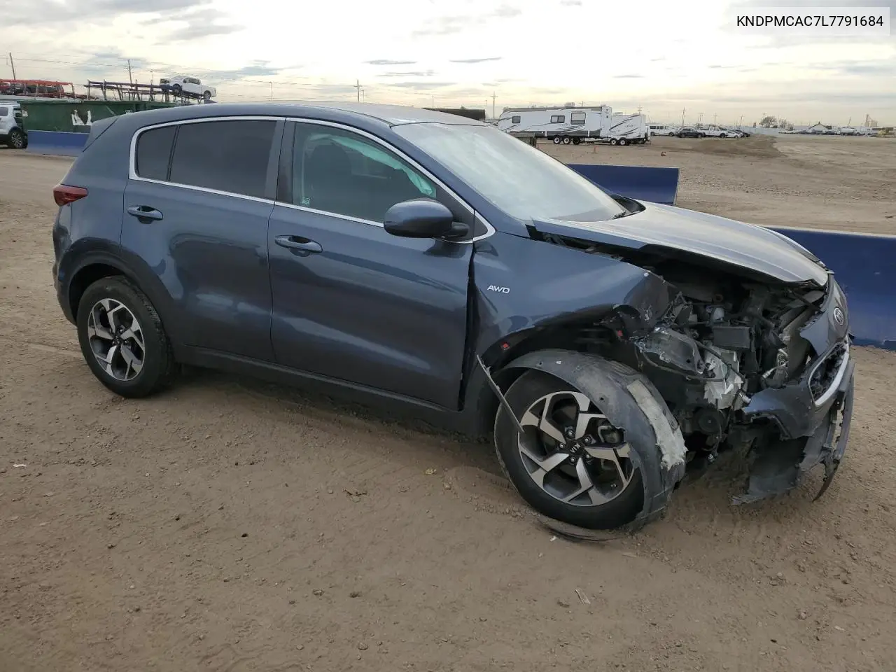 KNDPMCAC7L7791684 2020 Kia Sportage Lx
