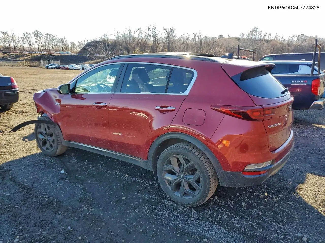 KNDP6CAC5L7774828 2020 Kia Sportage S