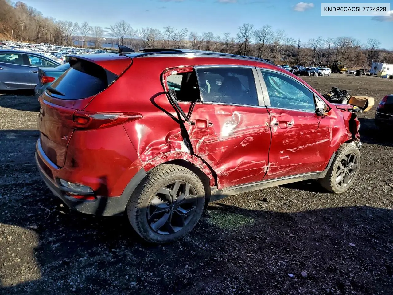 KNDP6CAC5L7774828 2020 Kia Sportage S