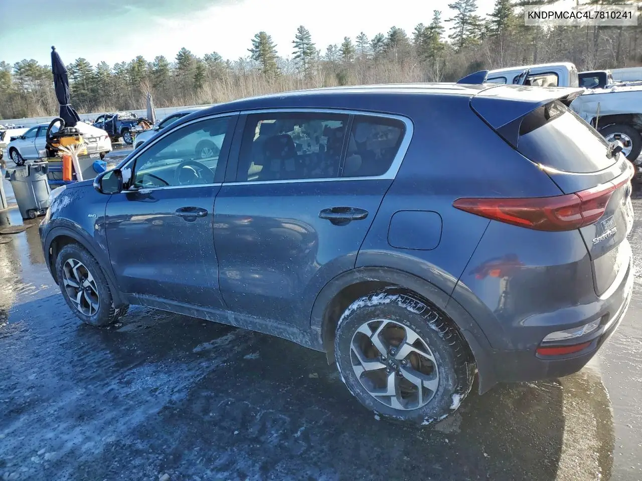 KNDPMCAC4L7810241 2020 Kia Sportage Lx