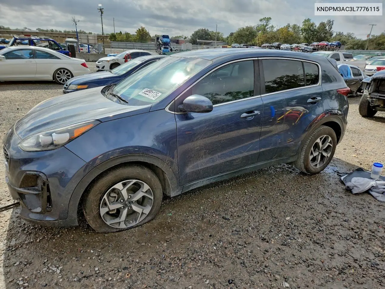 KNDPM3AC3L7776115 2020 Kia Sportage Lx