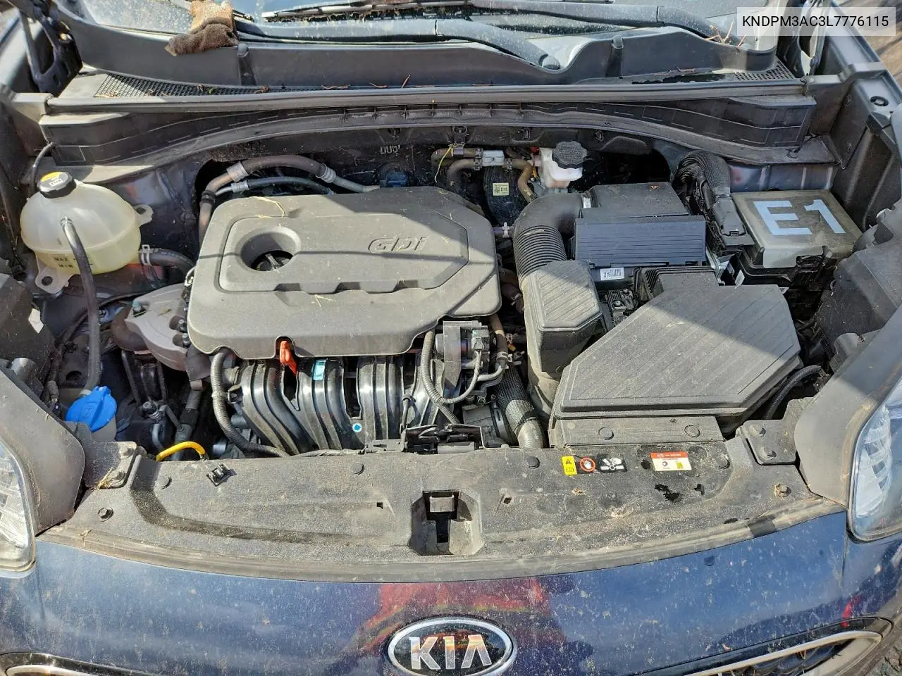 KNDPM3AC3L7776115 2020 Kia Sportage Lx