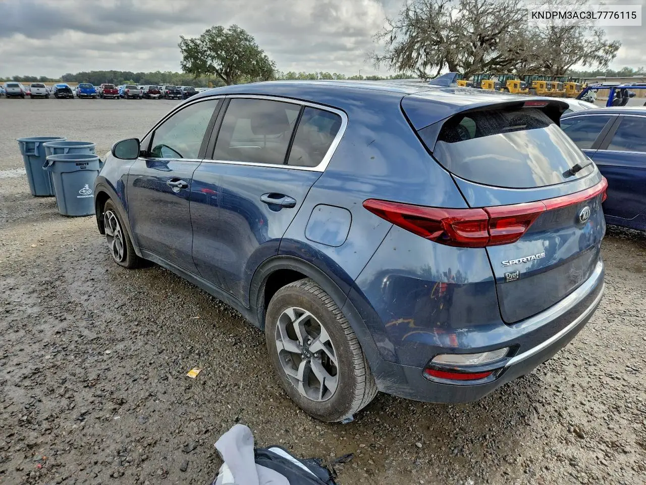 KNDPM3AC3L7776115 2020 Kia Sportage Lx