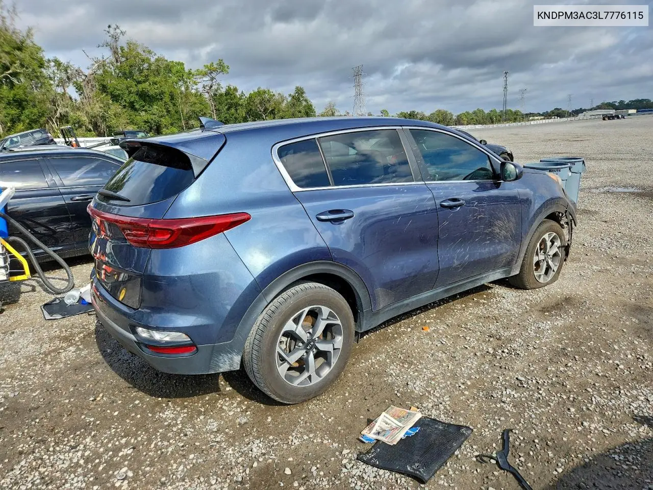 KNDPM3AC3L7776115 2020 Kia Sportage Lx