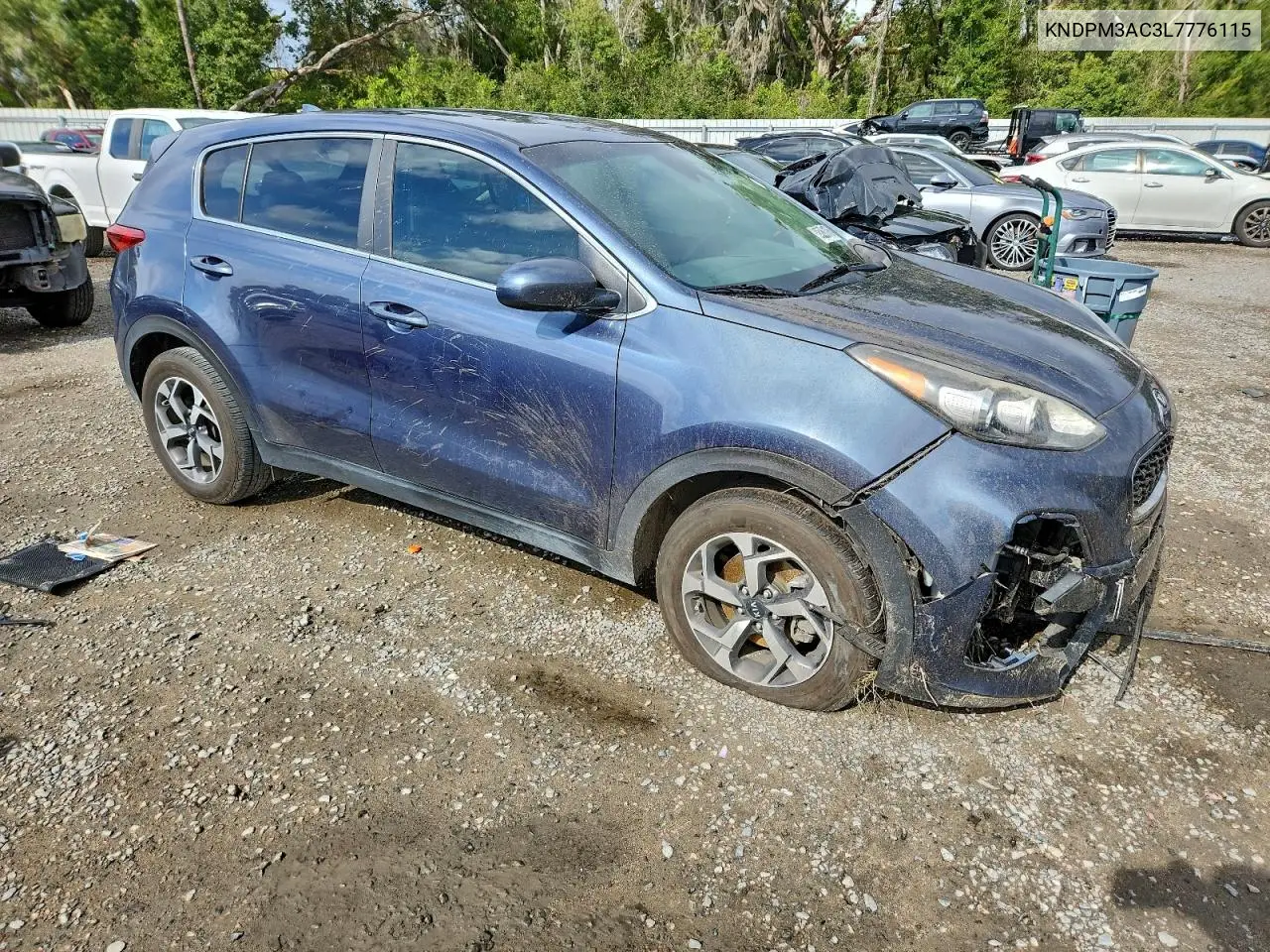 KNDPM3AC3L7776115 2020 Kia Sportage Lx