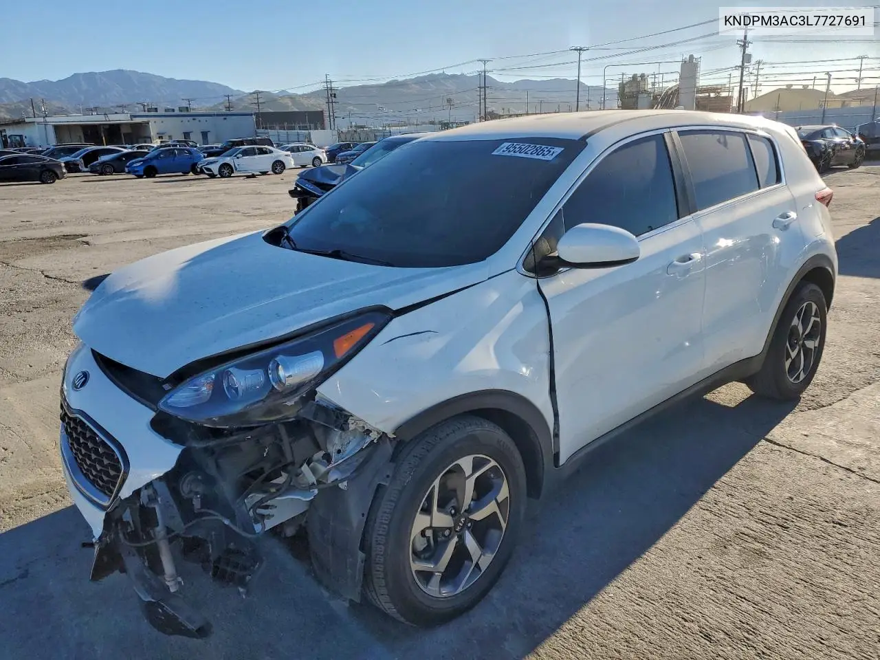 KNDPM3AC3L7727691 2020 Kia Sportage Lx