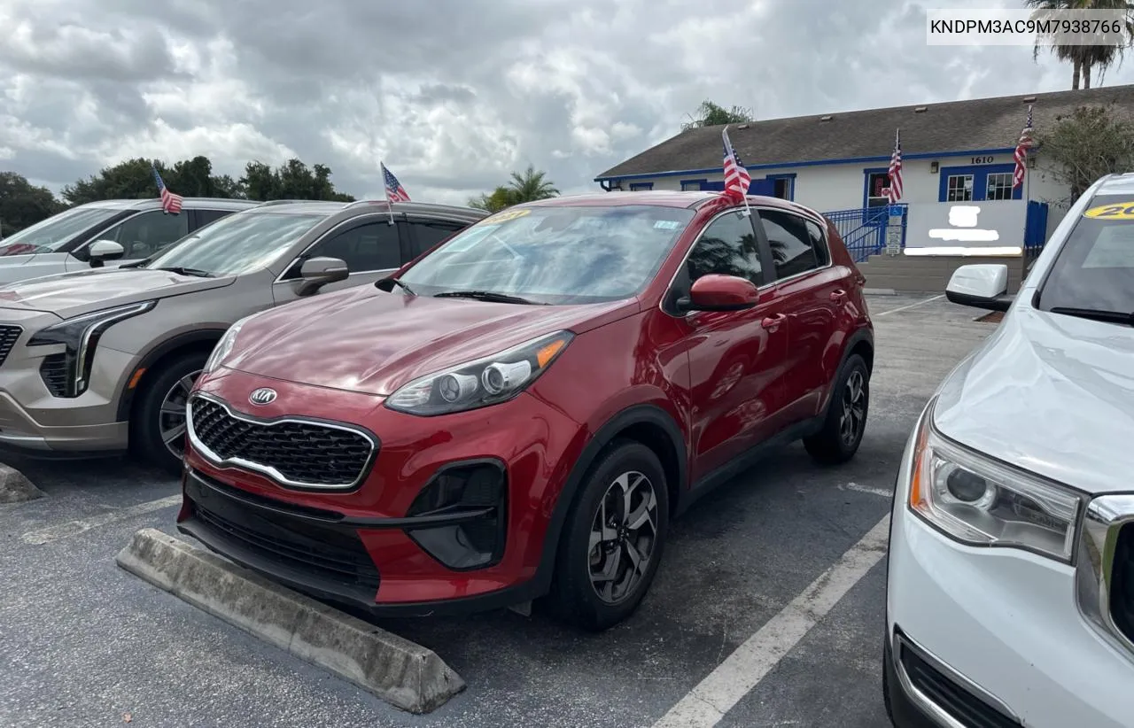 2021 Kia Sportage Lx VIN: KNDPM3AC9M7938766 Lot: 71993854