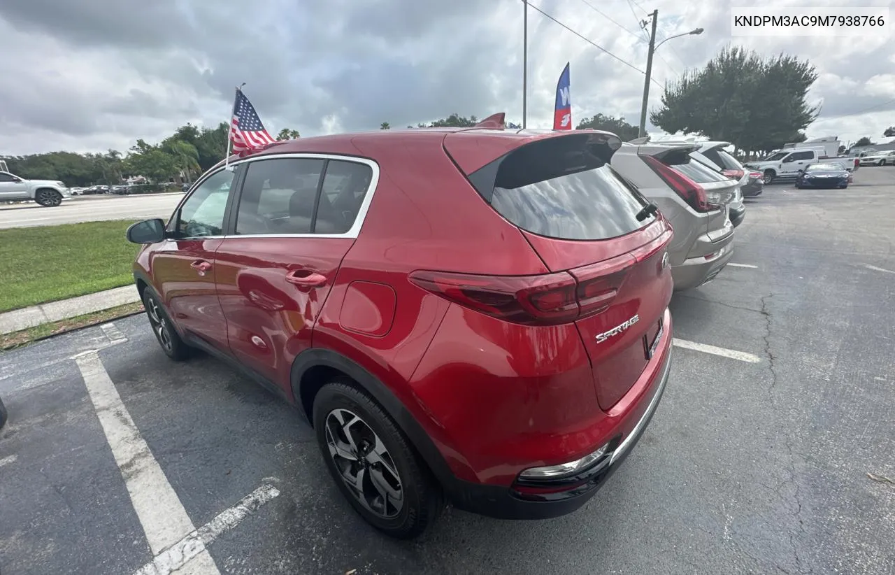 2021 Kia Sportage Lx VIN: KNDPM3AC9M7938766 Lot: 71993854