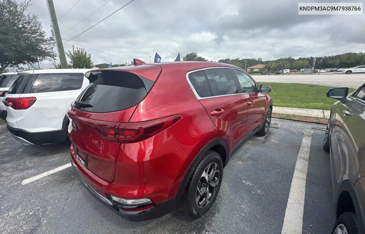 2021 Kia Sportage Lx VIN: KNDPM3AC9M7938766 Lot: 71993854