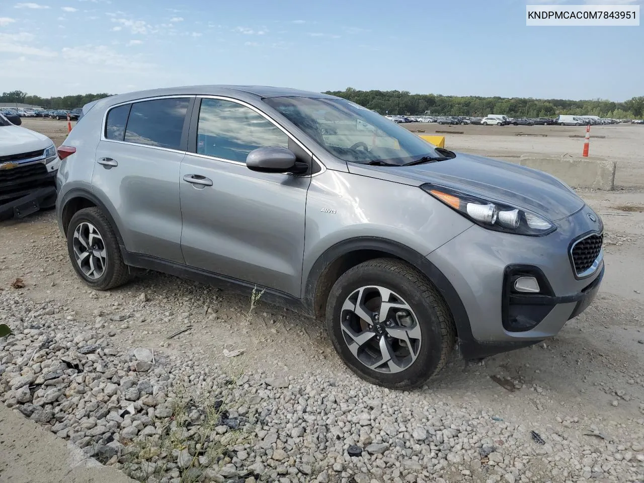 KNDPMCAC0M7843951 2021 Kia Sportage Lx