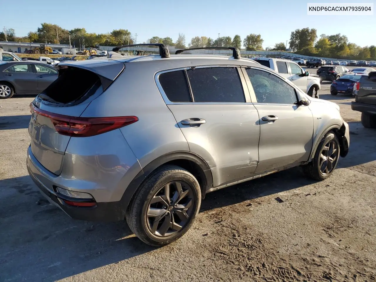 KNDP6CACXM7935904 2021 Kia Sportage S