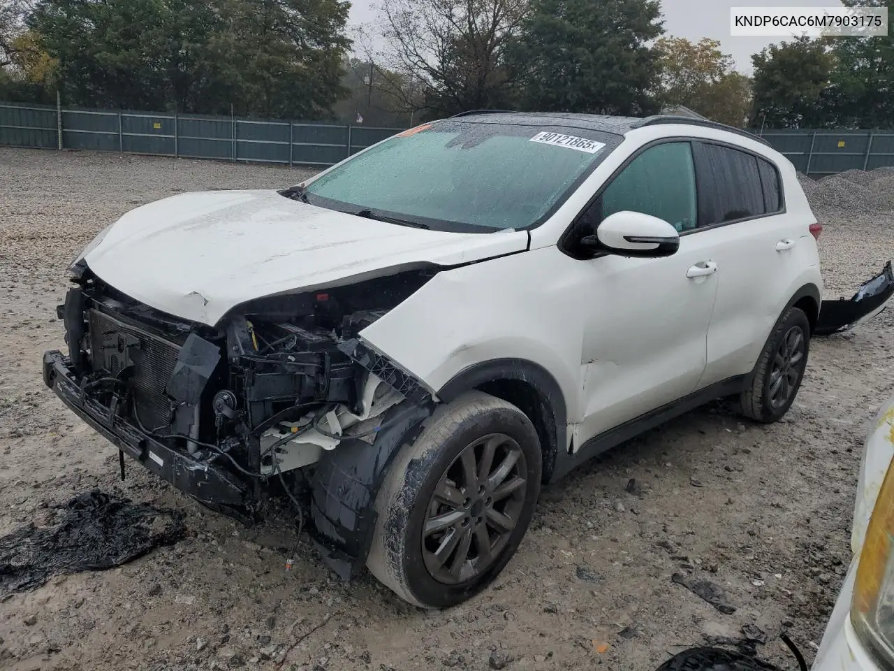 KNDP6CAC6M7903175 2021 Kia Sportage S