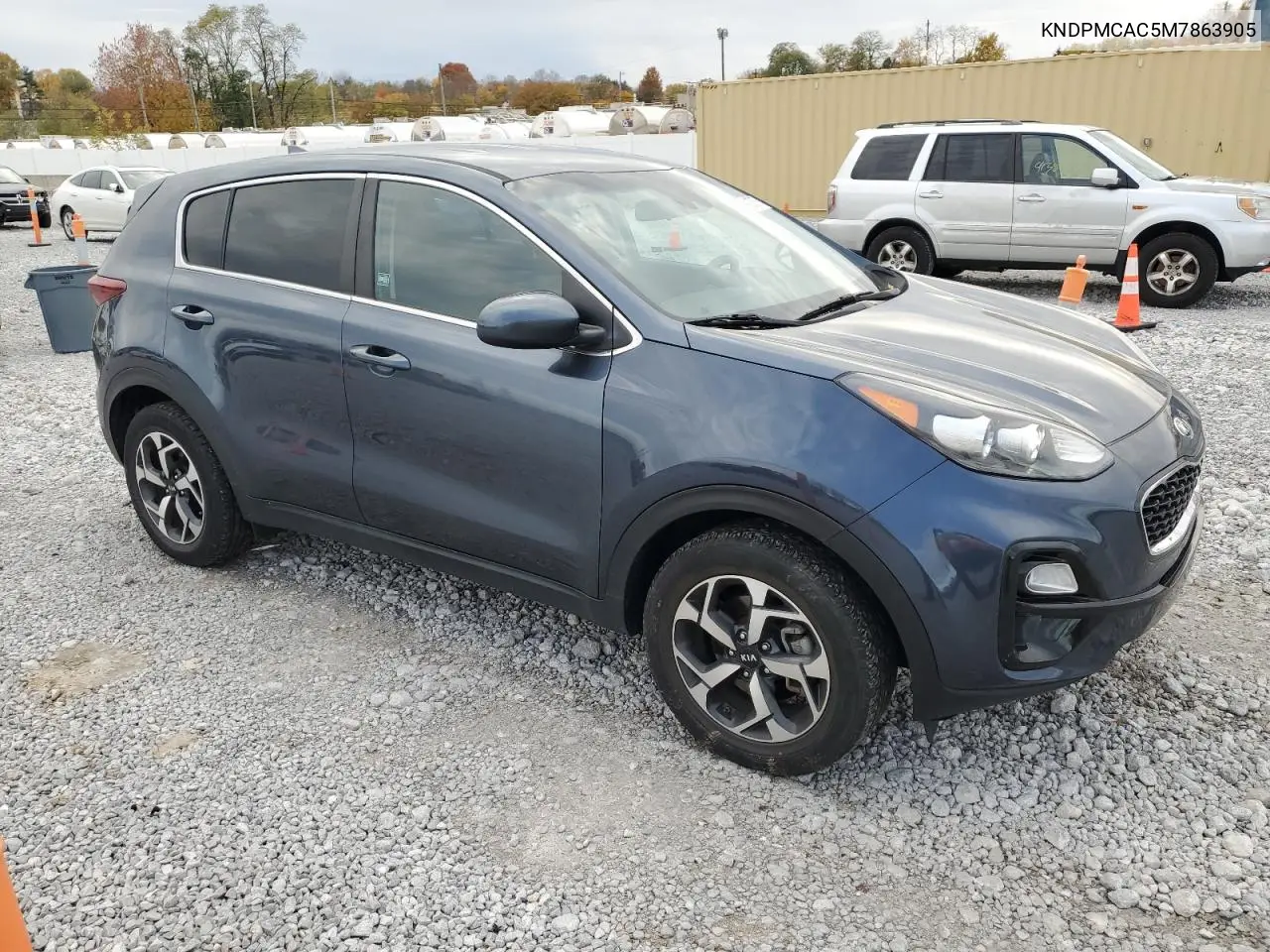 KNDPMCAC5M7863905 2021 Kia Sportage Lx
