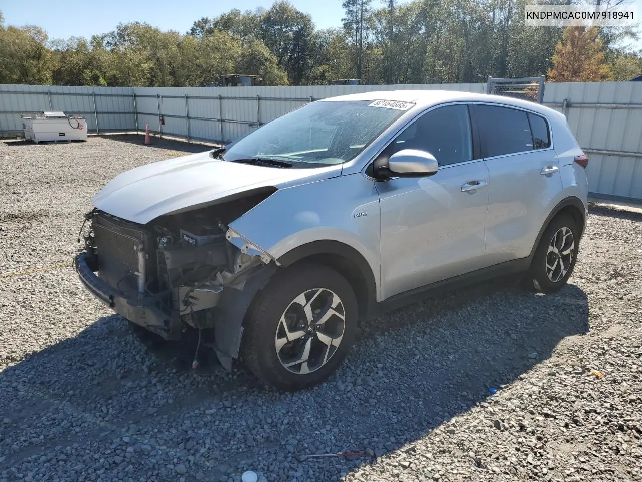 KNDPMCAC0M7918941 2021 Kia Sportage Lx