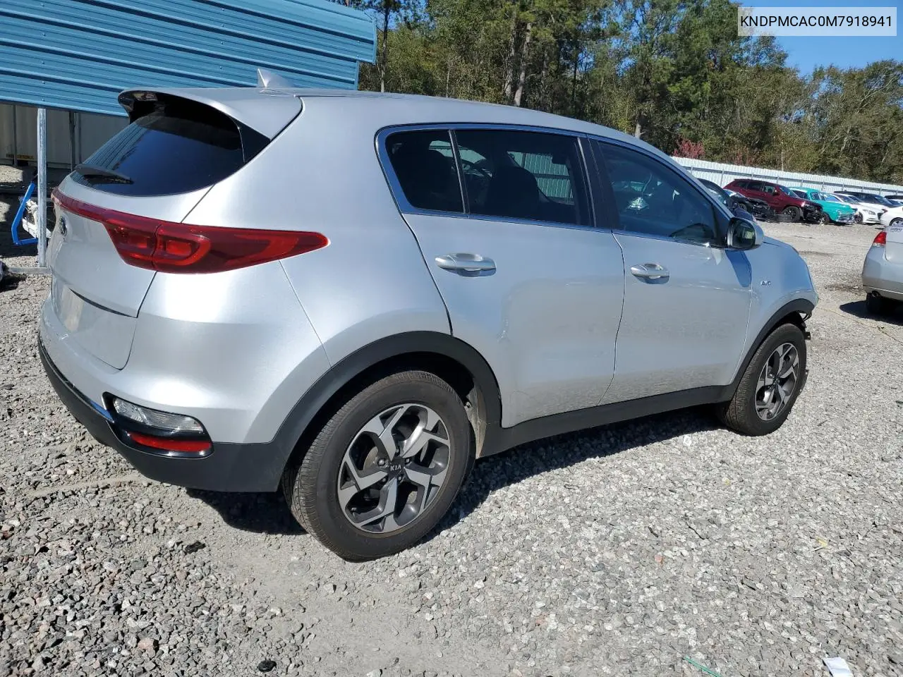 KNDPMCAC0M7918941 2021 Kia Sportage Lx