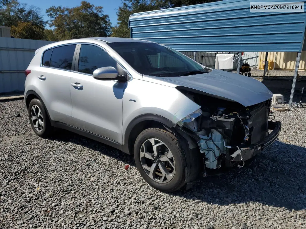 KNDPMCAC0M7918941 2021 Kia Sportage Lx