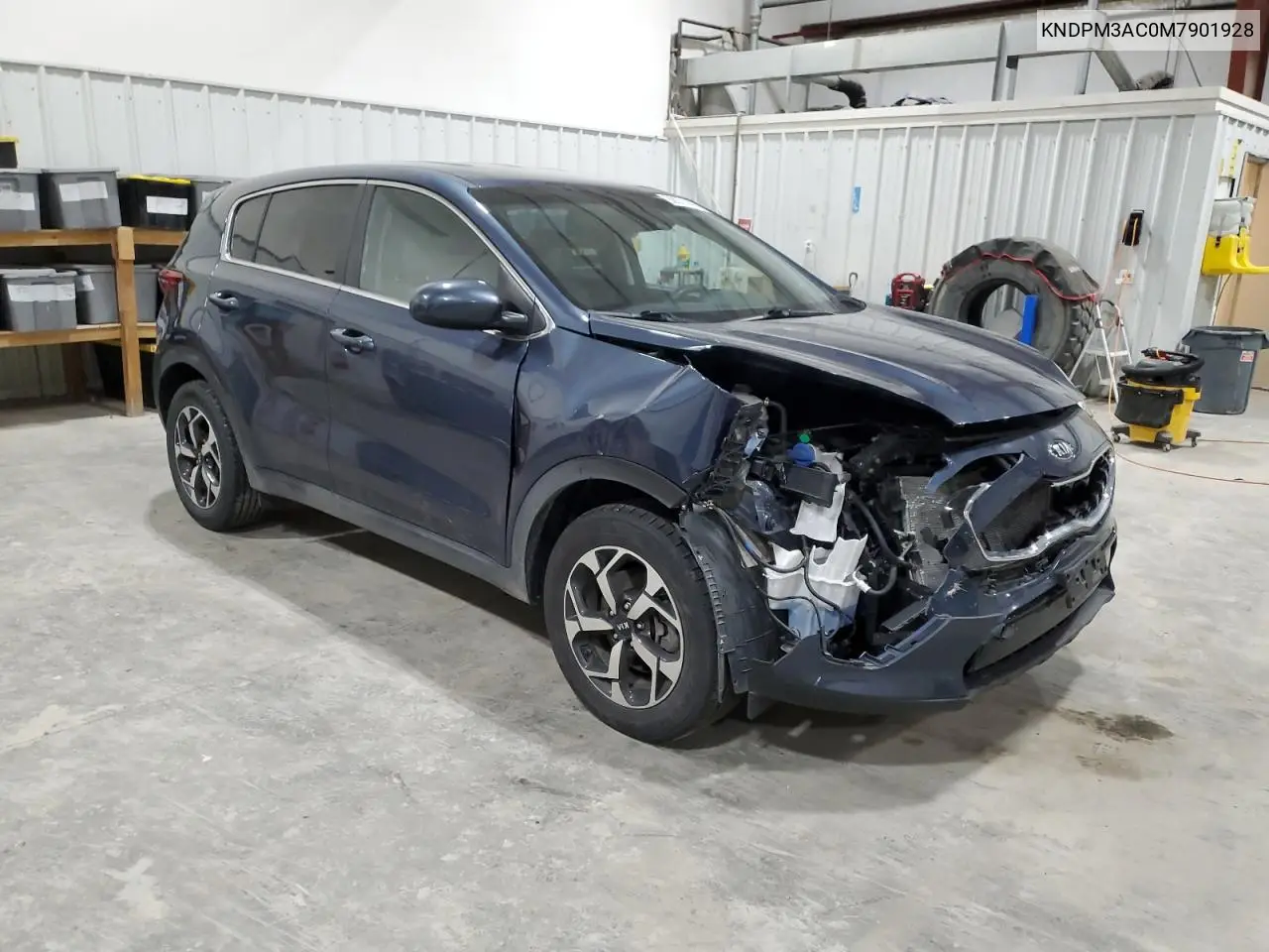 KNDPM3AC0M7901928 2021 Kia Sportage Lx
