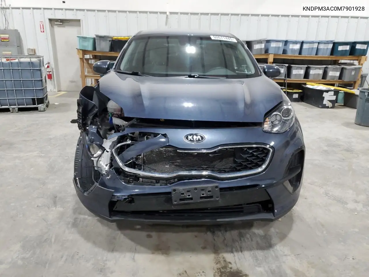 KNDPM3AC0M7901928 2021 Kia Sportage Lx