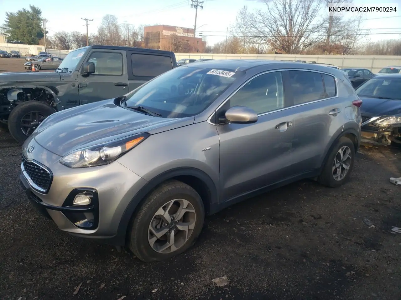 KNDPMCAC2M7900294 2021 Kia Sportage Lx