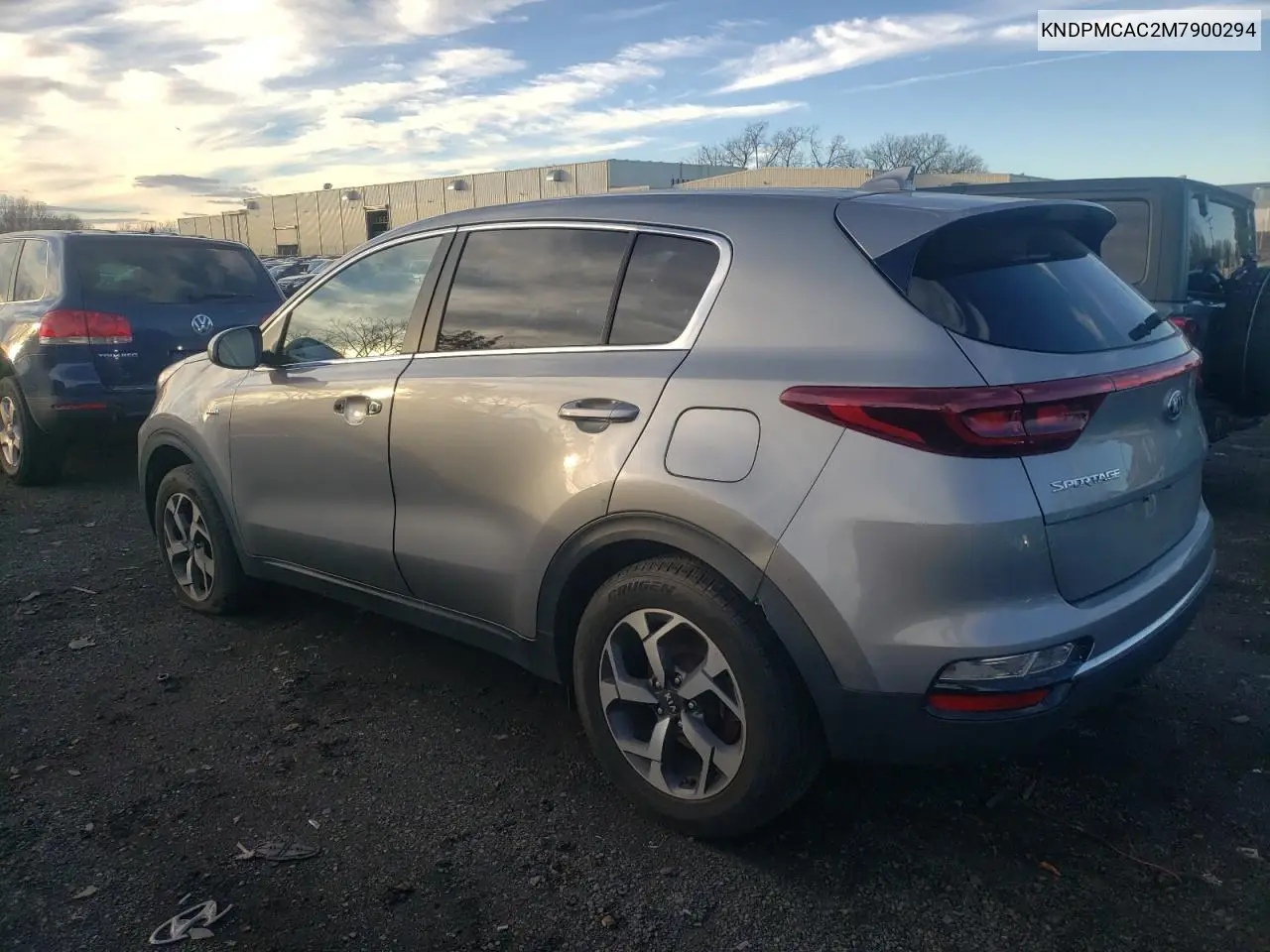 KNDPMCAC2M7900294 2021 Kia Sportage Lx
