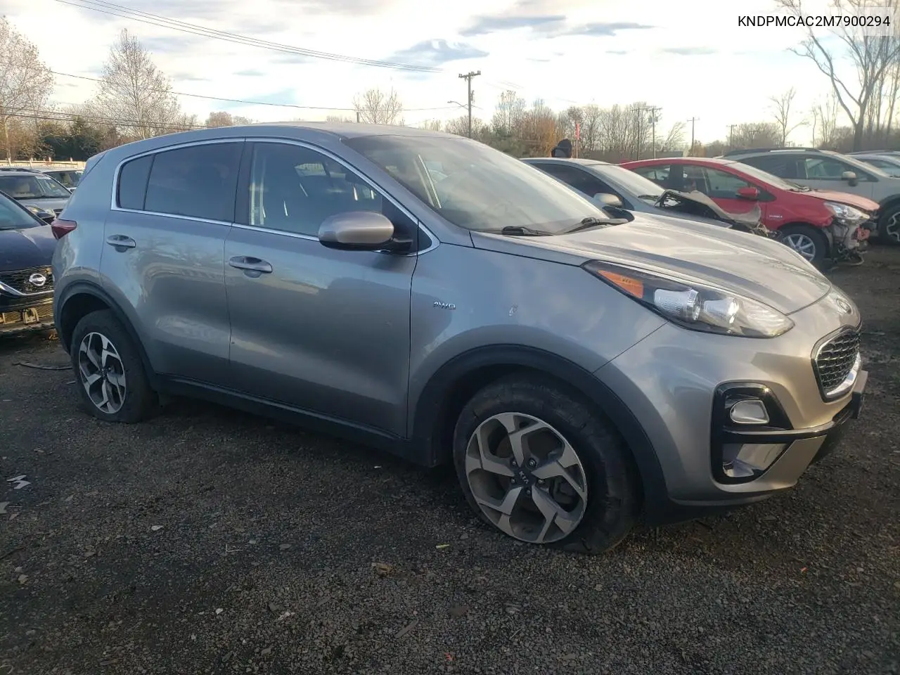 KNDPMCAC2M7900294 2021 Kia Sportage Lx