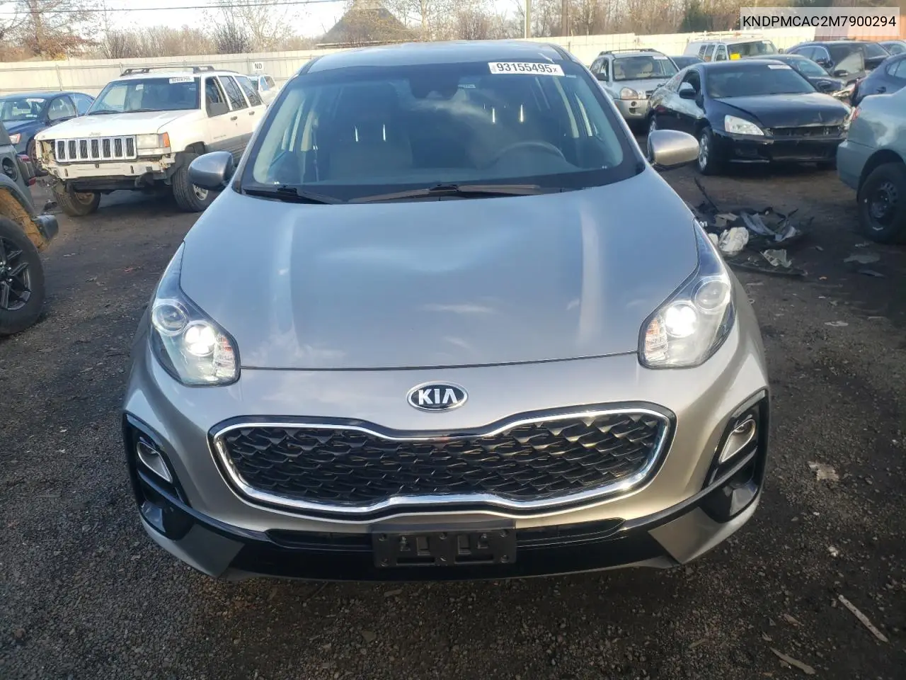 KNDPMCAC2M7900294 2021 Kia Sportage Lx
