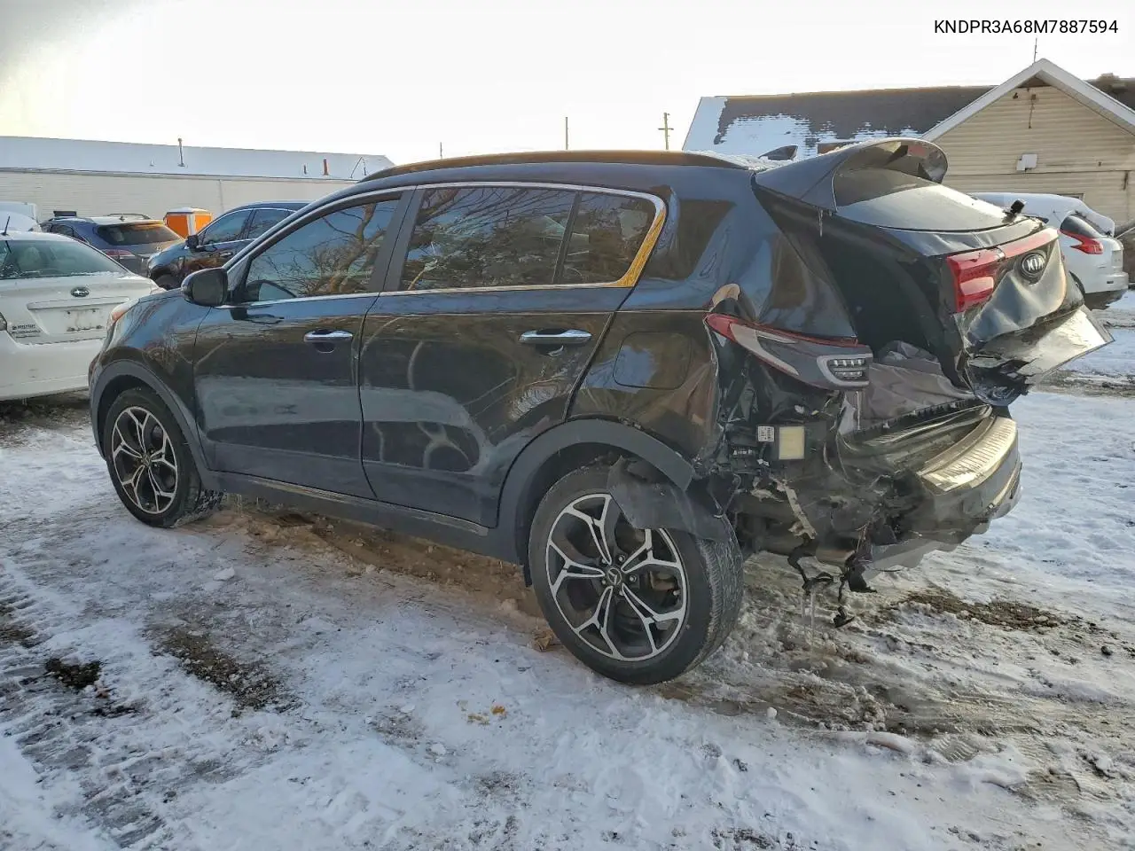KNDPR3A68M7887594 2021 Kia Sportage Sx