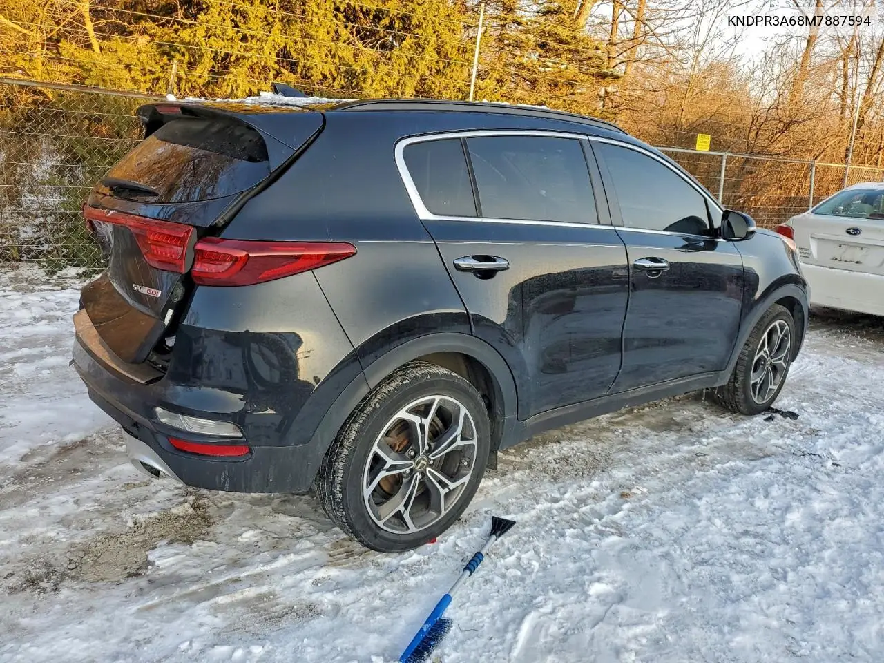 KNDPR3A68M7887594 2021 Kia Sportage Sx