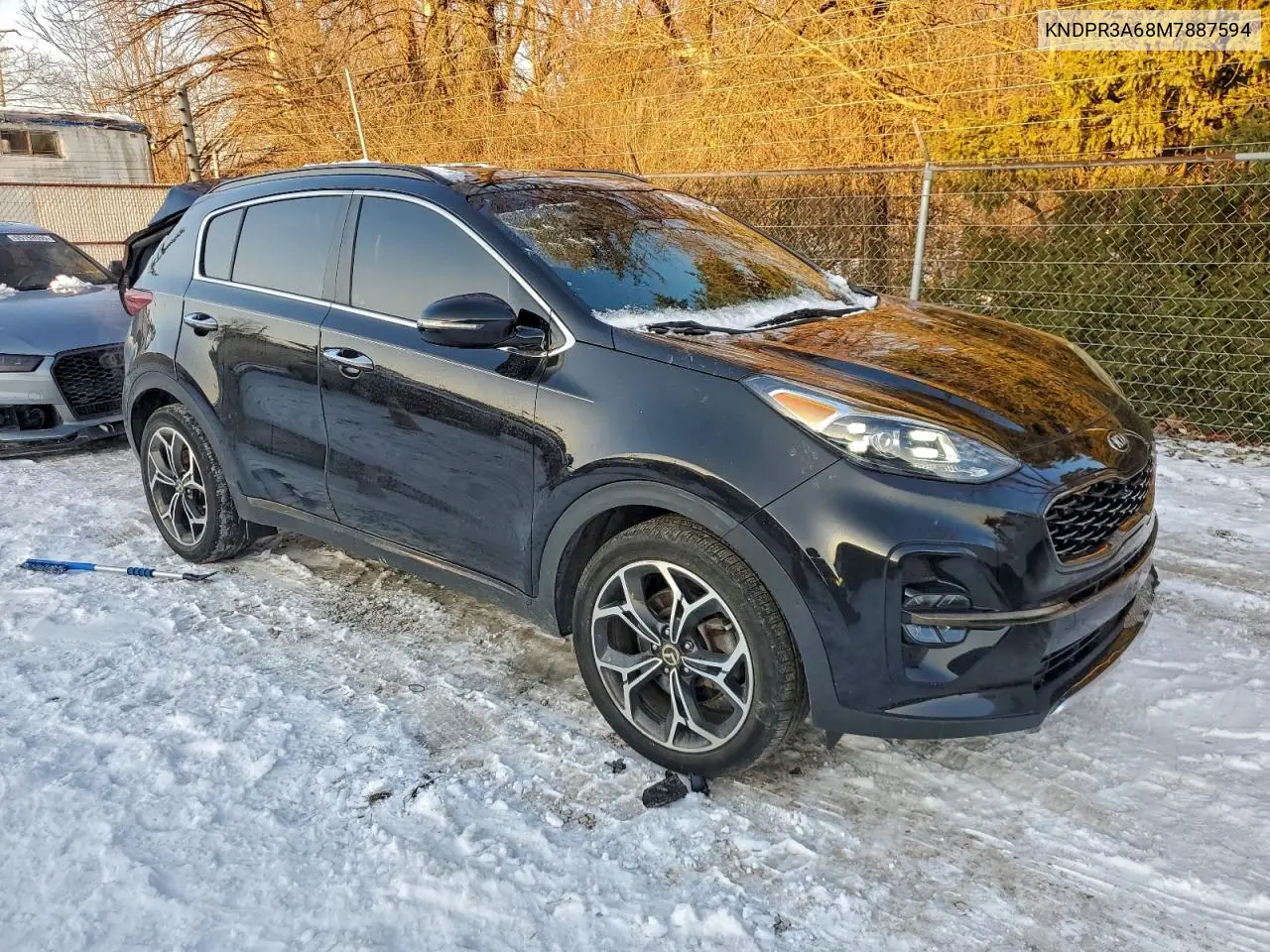 KNDPR3A68M7887594 2021 Kia Sportage Sx