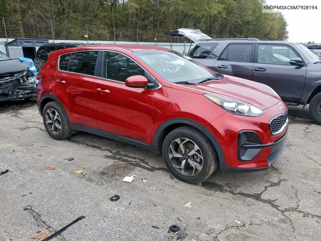KNDPM3AC6M7928194 2021 Kia Sportage Lx