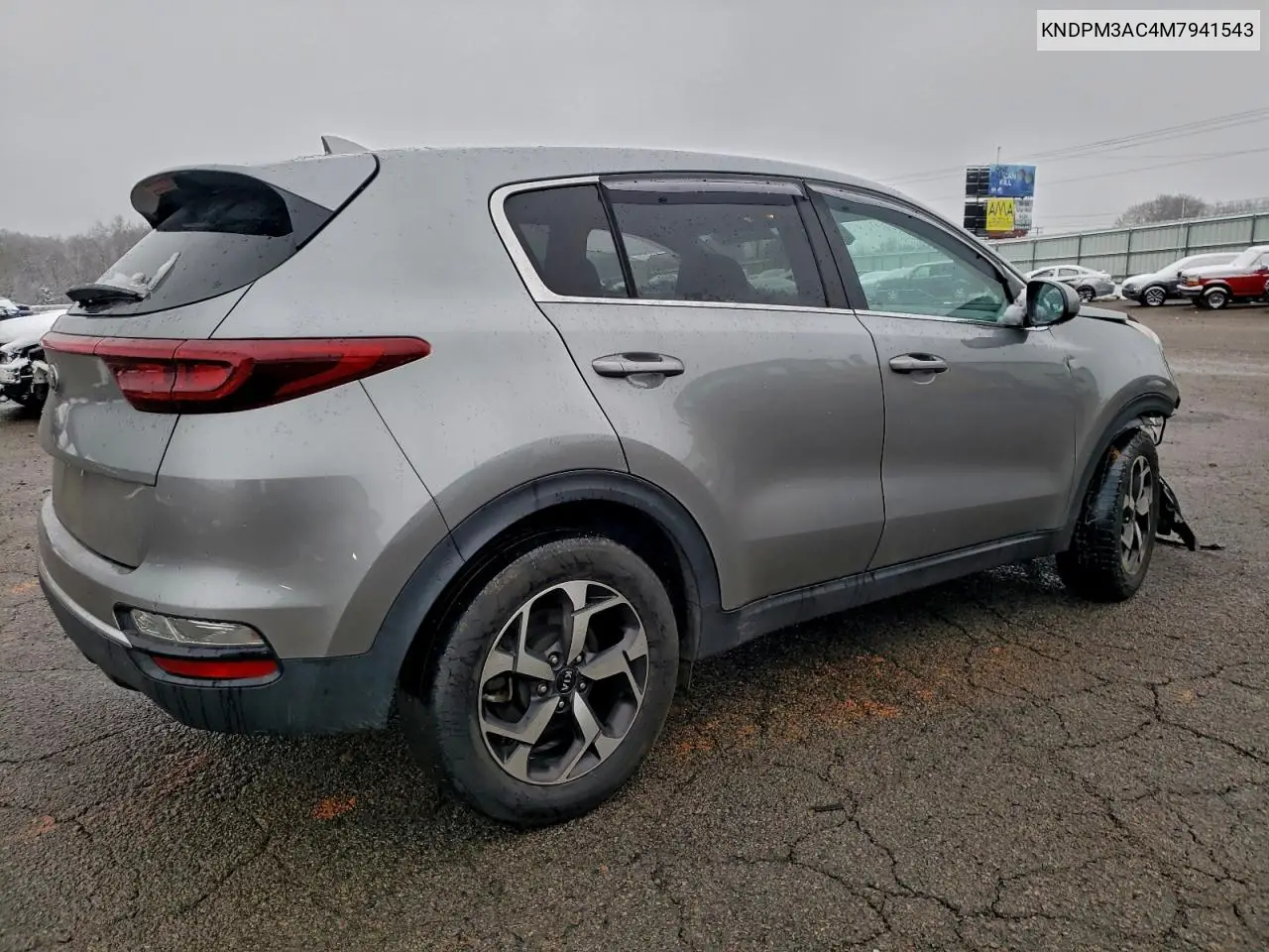 KNDPM3AC4M7941543 2021 Kia Sportage Lx