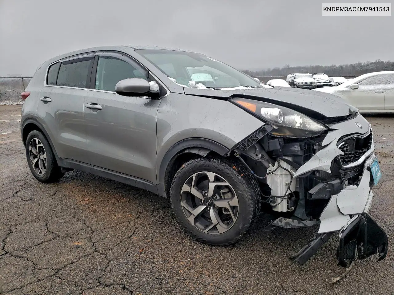 KNDPM3AC4M7941543 2021 Kia Sportage Lx