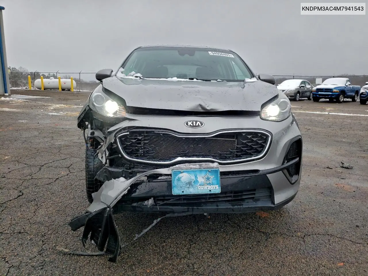 KNDPM3AC4M7941543 2021 Kia Sportage Lx