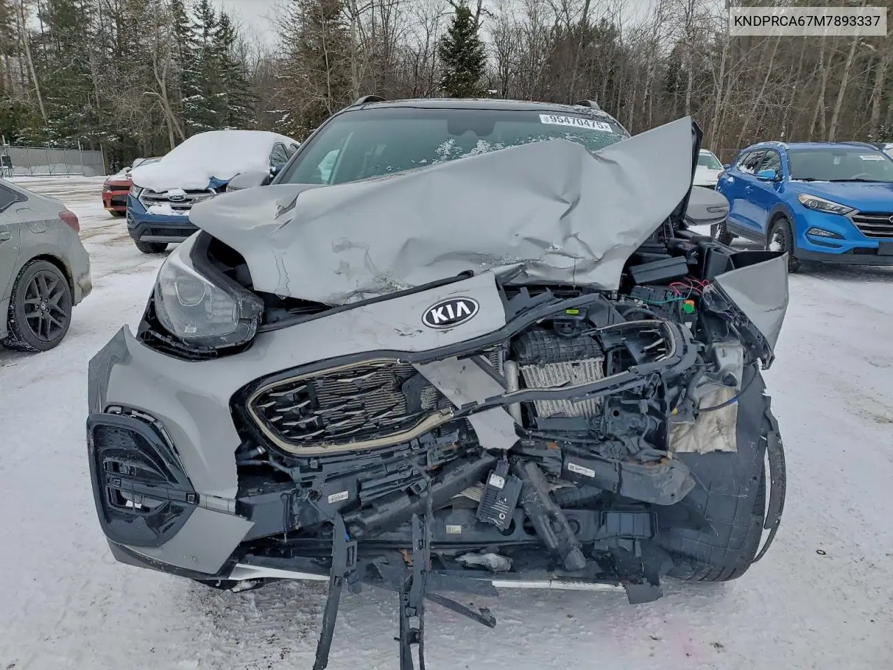 KNDPRCA67M7893337 2021 Kia Sportage Sx