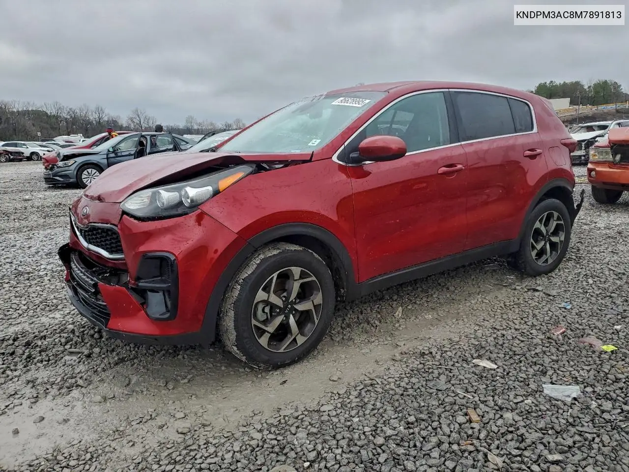 KNDPM3AC8M7891813 2021 Kia Sportage Lx